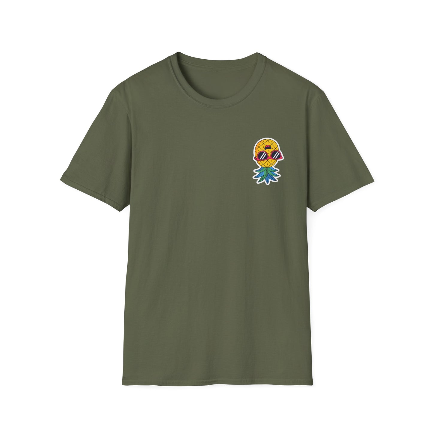 Party Pineapple Men's Cotton T-Shirt