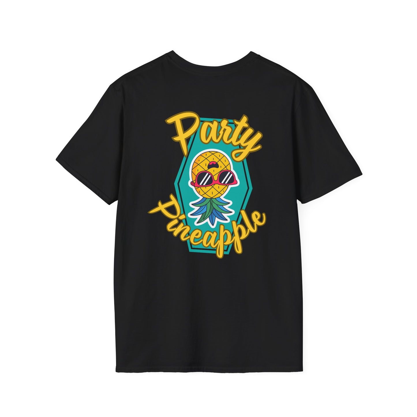 Party Pineapple Men's Cotton T-Shirt