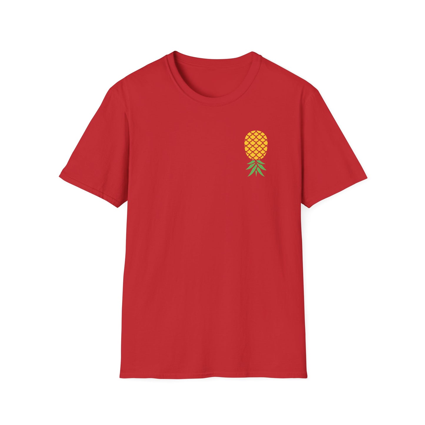 Men's Upside Down Pineapple Soft Cotton Tee