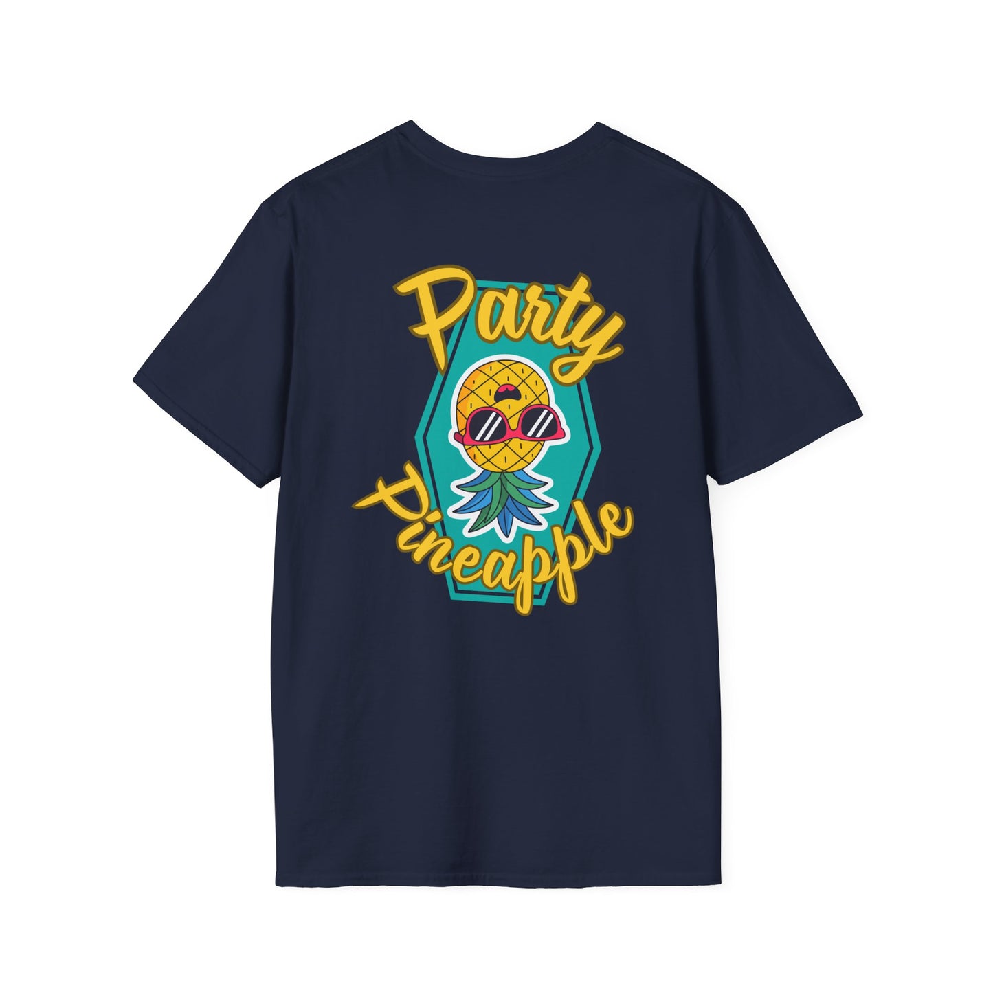 Party Pineapple Men's Cotton T-Shirt