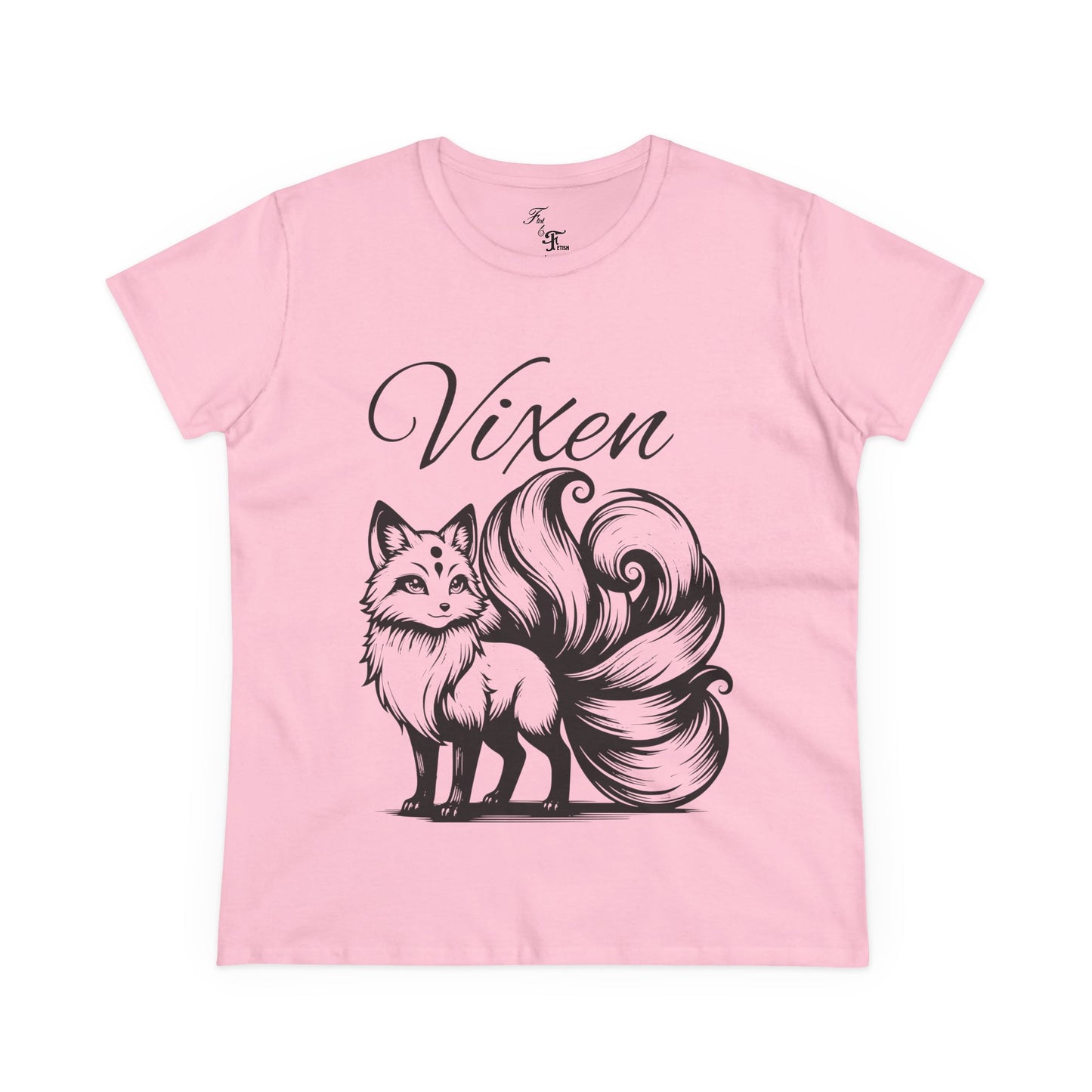 ‘Vixen’ Women's Midweight Cotton Tee