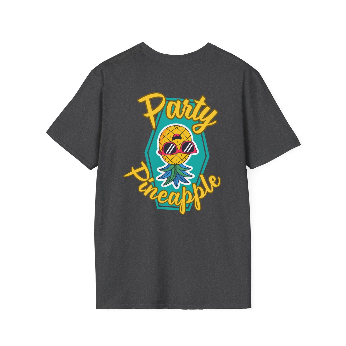 Party Pineapple Men's Cotton T-Shirt