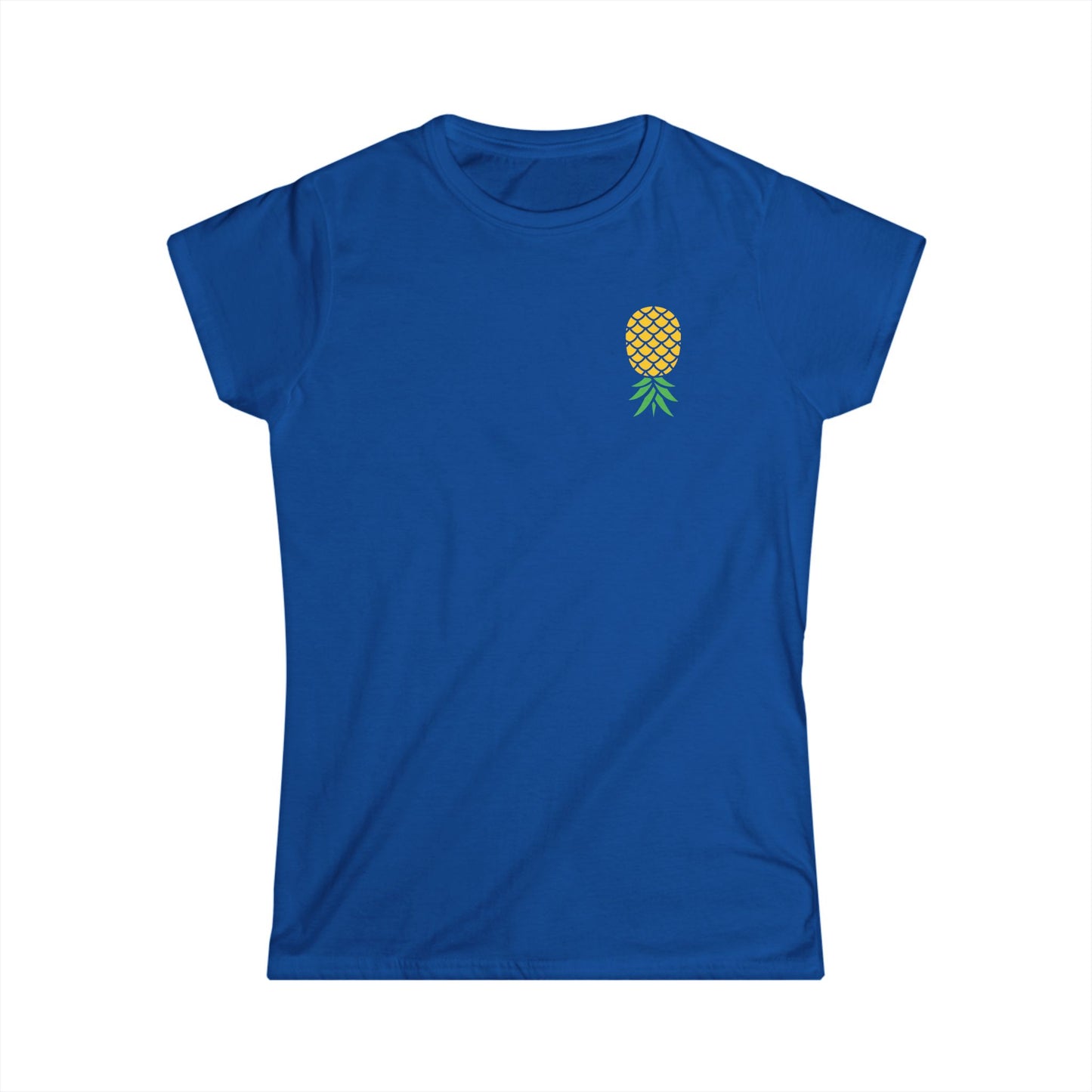 Women's Upside Down Pineapple Softstyle Tee