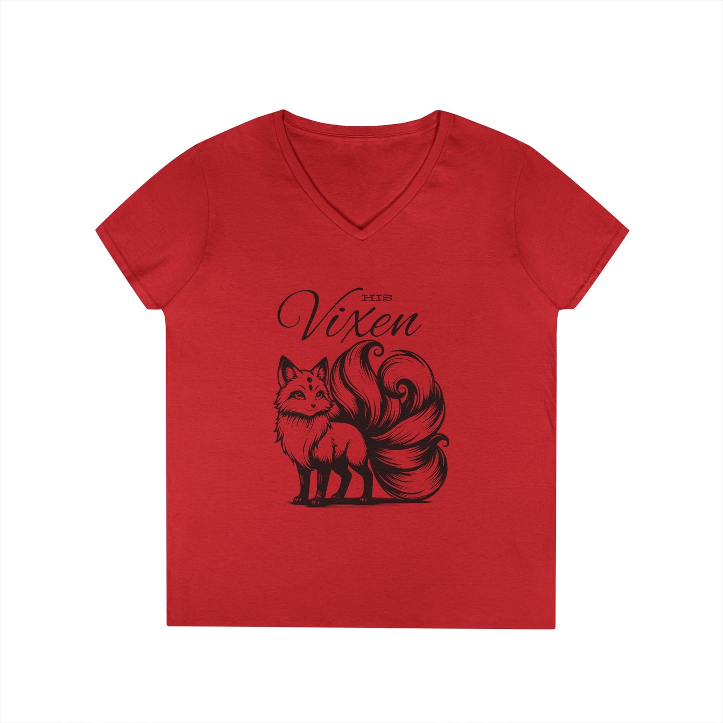 His Vixen Ladies' V-Neck T-Shirt