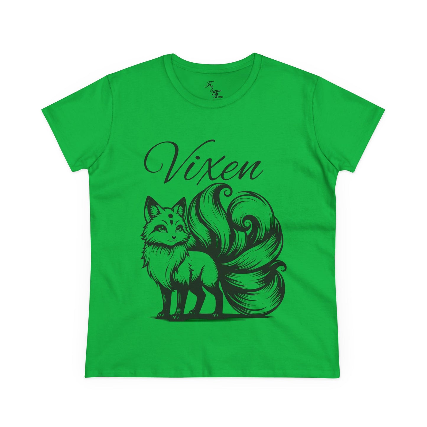 ‘Vixen’ Women's Midweight Cotton Tee