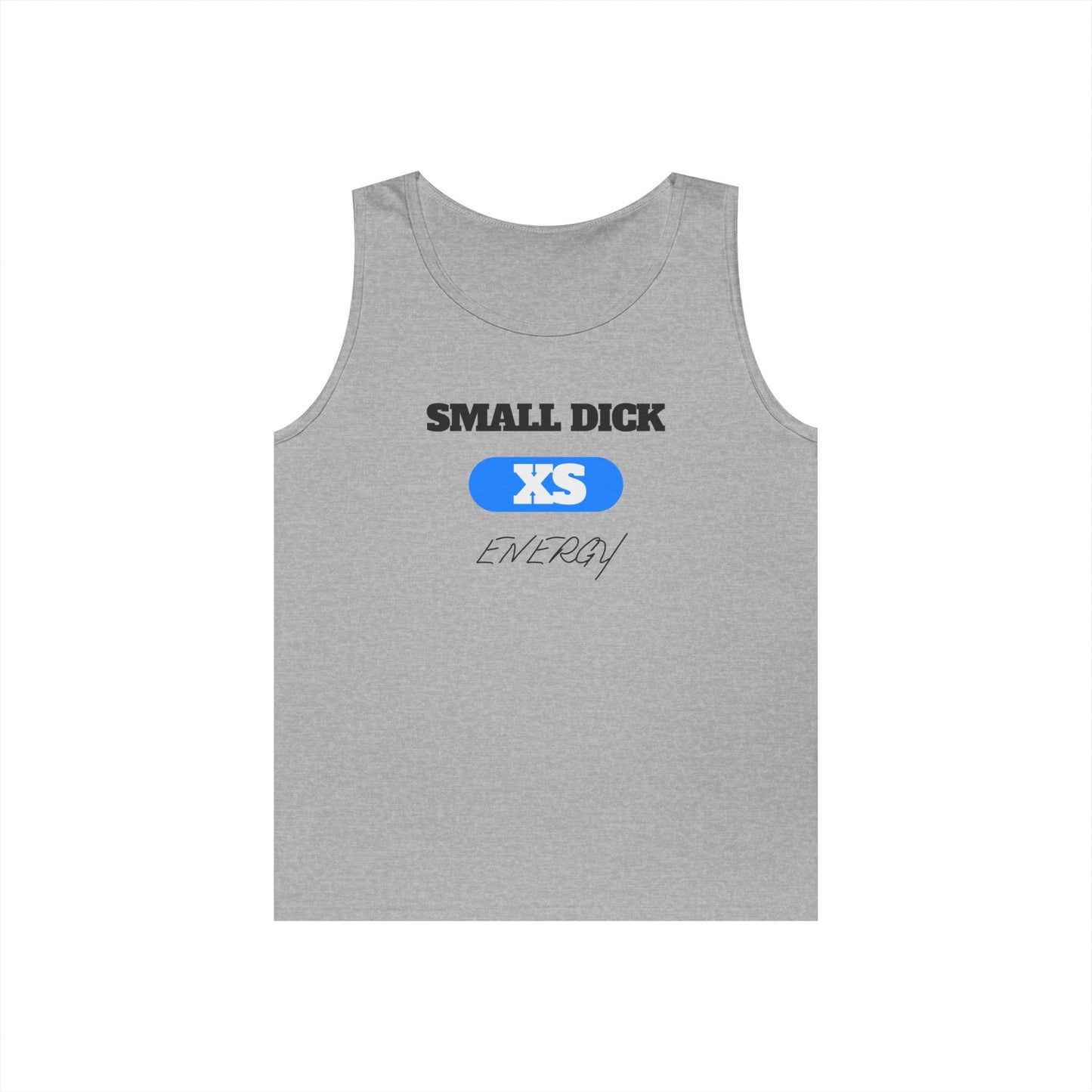 Funny Unisex Cotton Tank Top – Small Dick Energy, Summer Wear, Gift for Friends, Humor Apparel, Casual Top