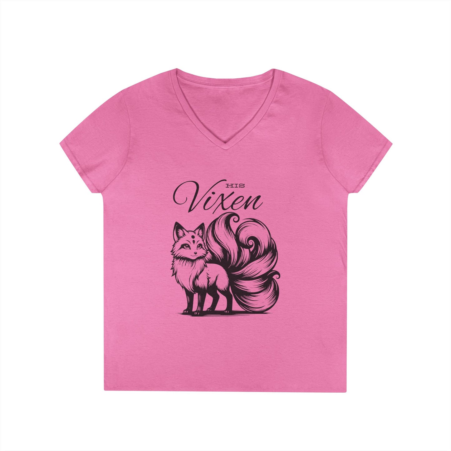 His Vixen Ladies' V-Neck T-Shirt