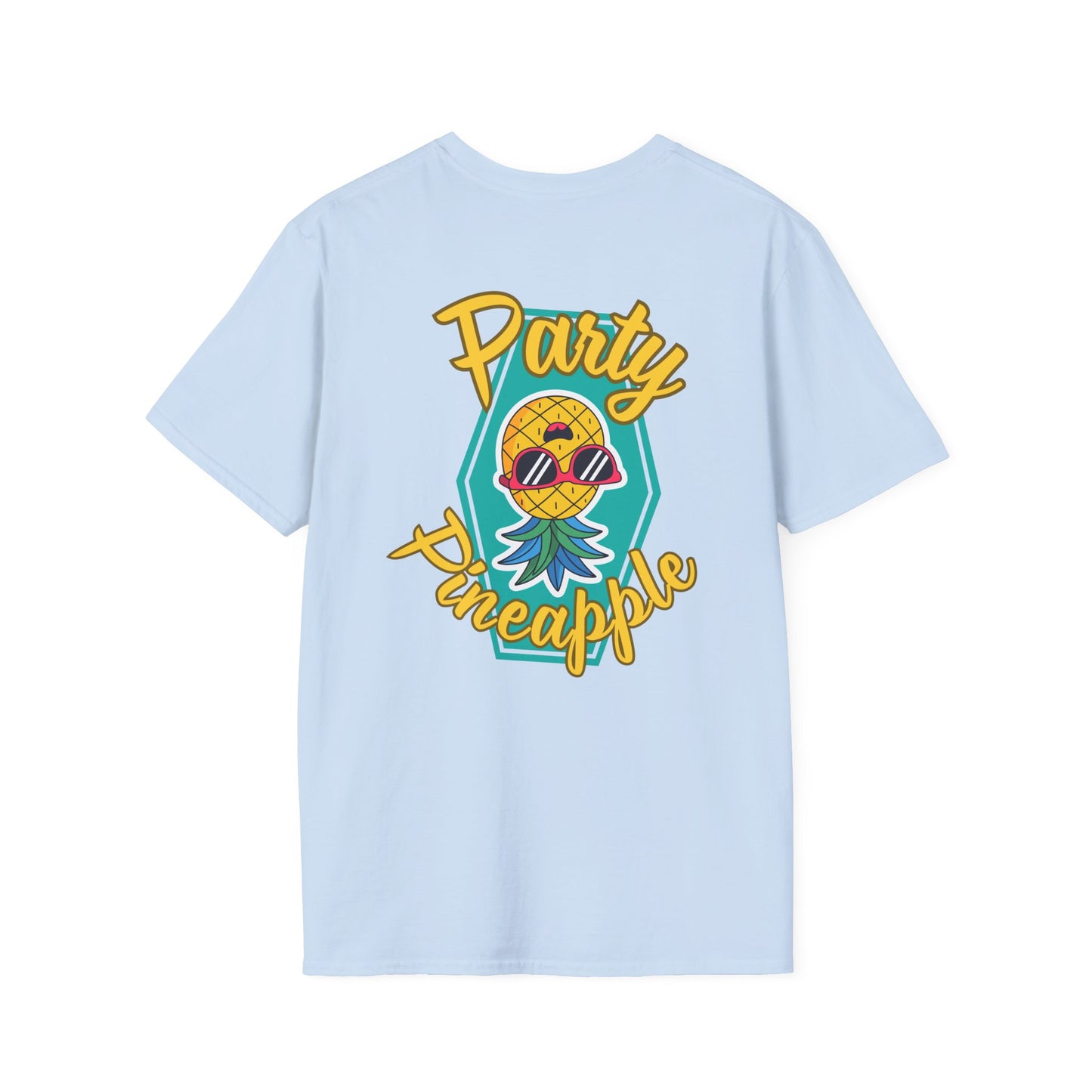 Party Pineapple Men's Cotton T-Shirt