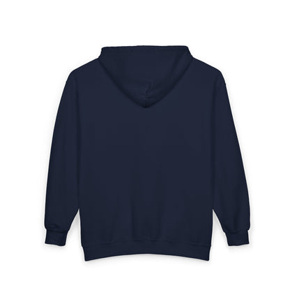 F & F Front Logo Monogram Full Zip Unisex Hoodie