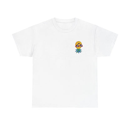Party Pineapple - Heavy Cotton Tee (Two Sided Print)