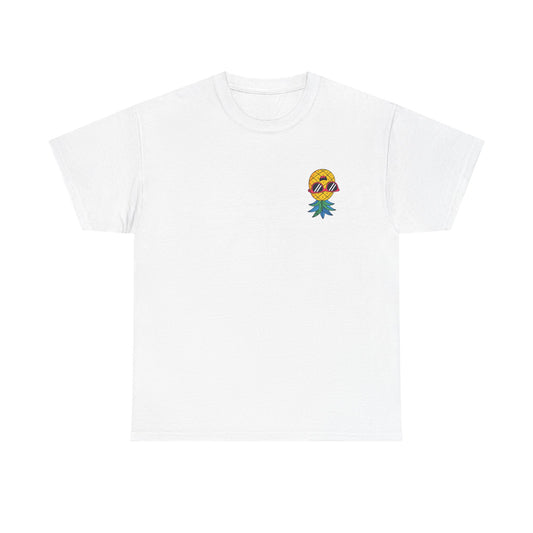 Party Pineapple - Heavy Cotton Tee (Two Sided Print)