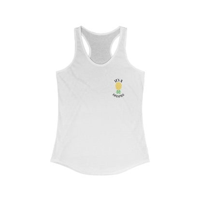 It's A Lifestyle - Ideal Racerback Tank (Two Sided Print)