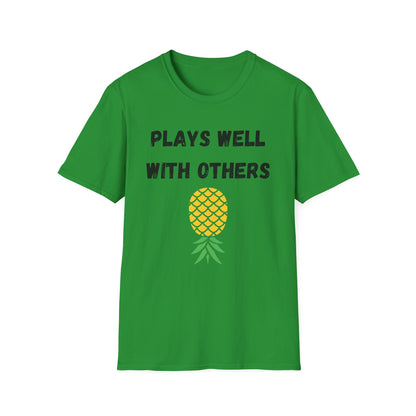 "Plays Well With Others” Unisex Softstyle Tee