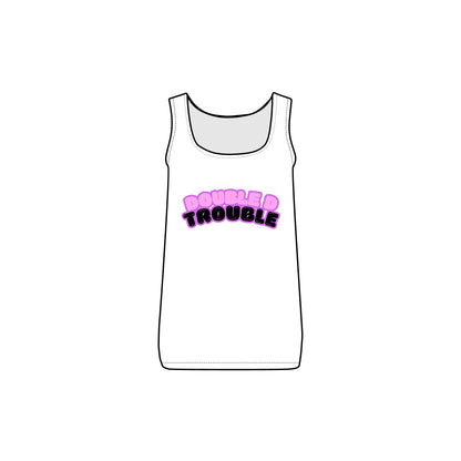 'Double D Trouble' Baby Rib Tank