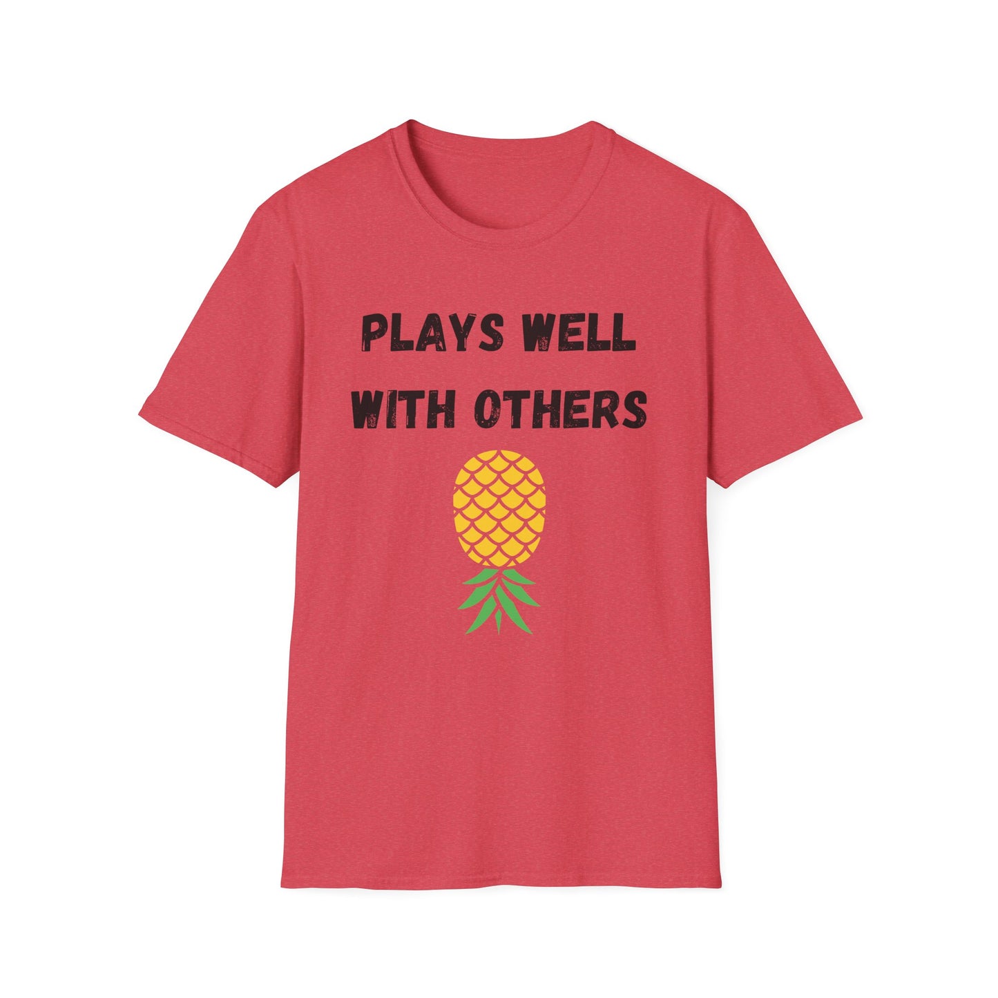 "Plays Well With Others” Unisex Softstyle Tee