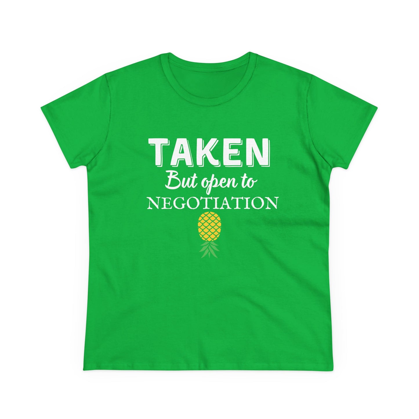 Open to Negotiation - Semi-Fitted Cotton Tee