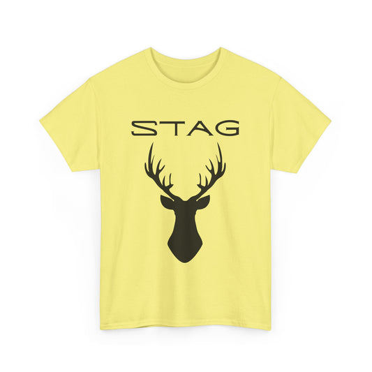 ‘Stag’ Heavy Cotton Tee