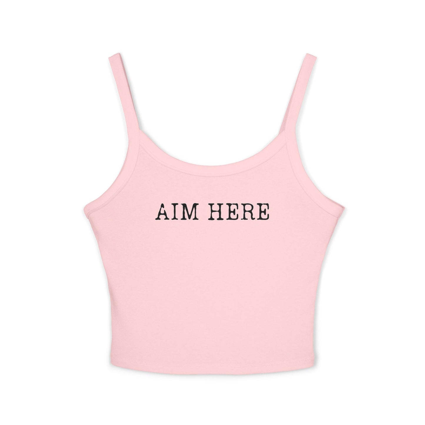 Aim Here - Spaghetti Strap Tank