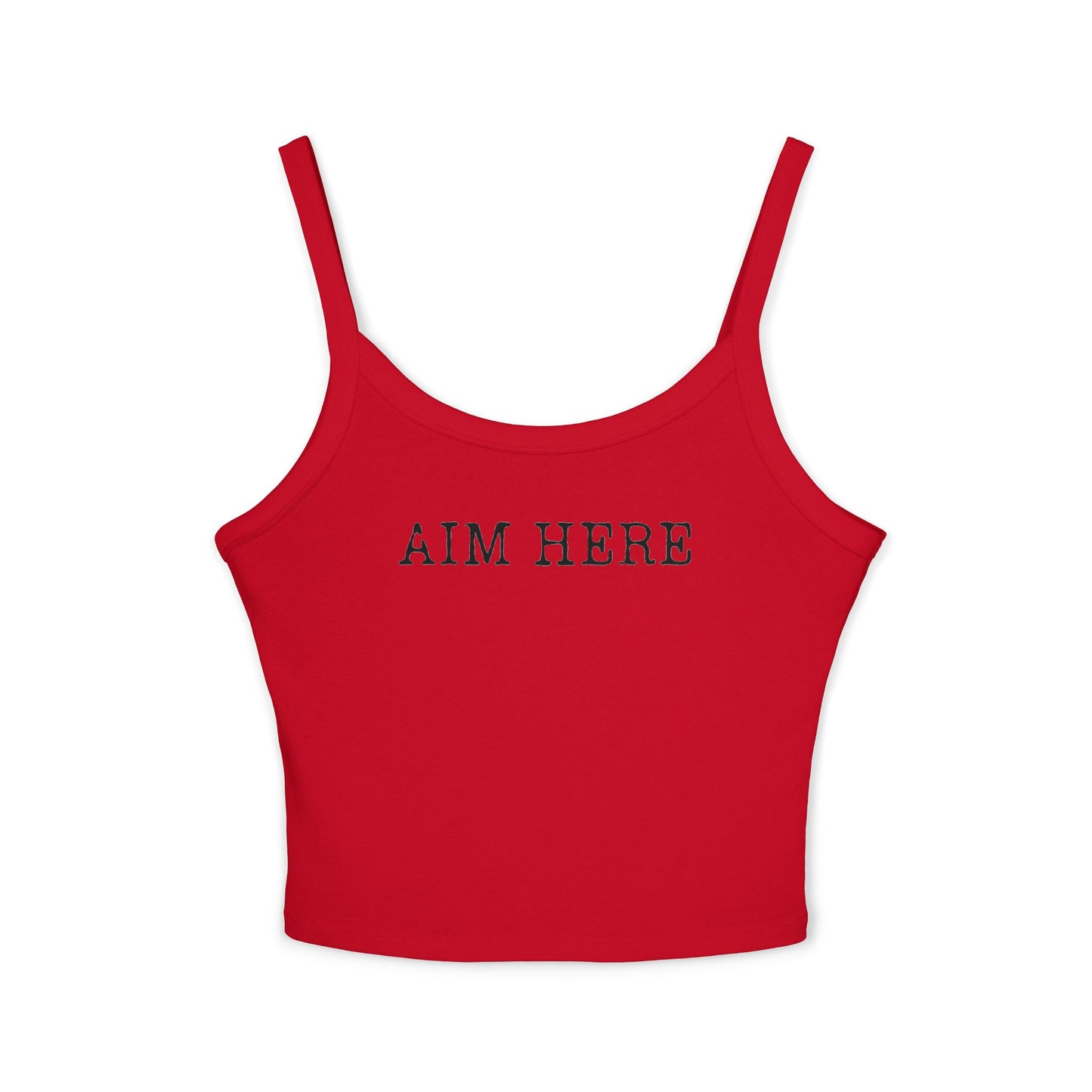 Aim Here - Spaghetti Strap Tank