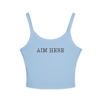Aim Here - Spaghetti Strap Tank