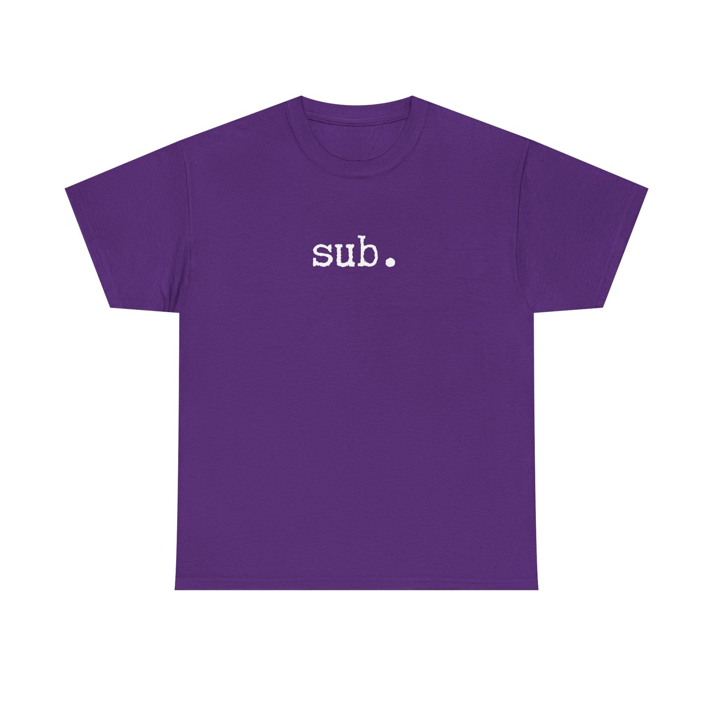 sub. - Heavy Cotton Tee