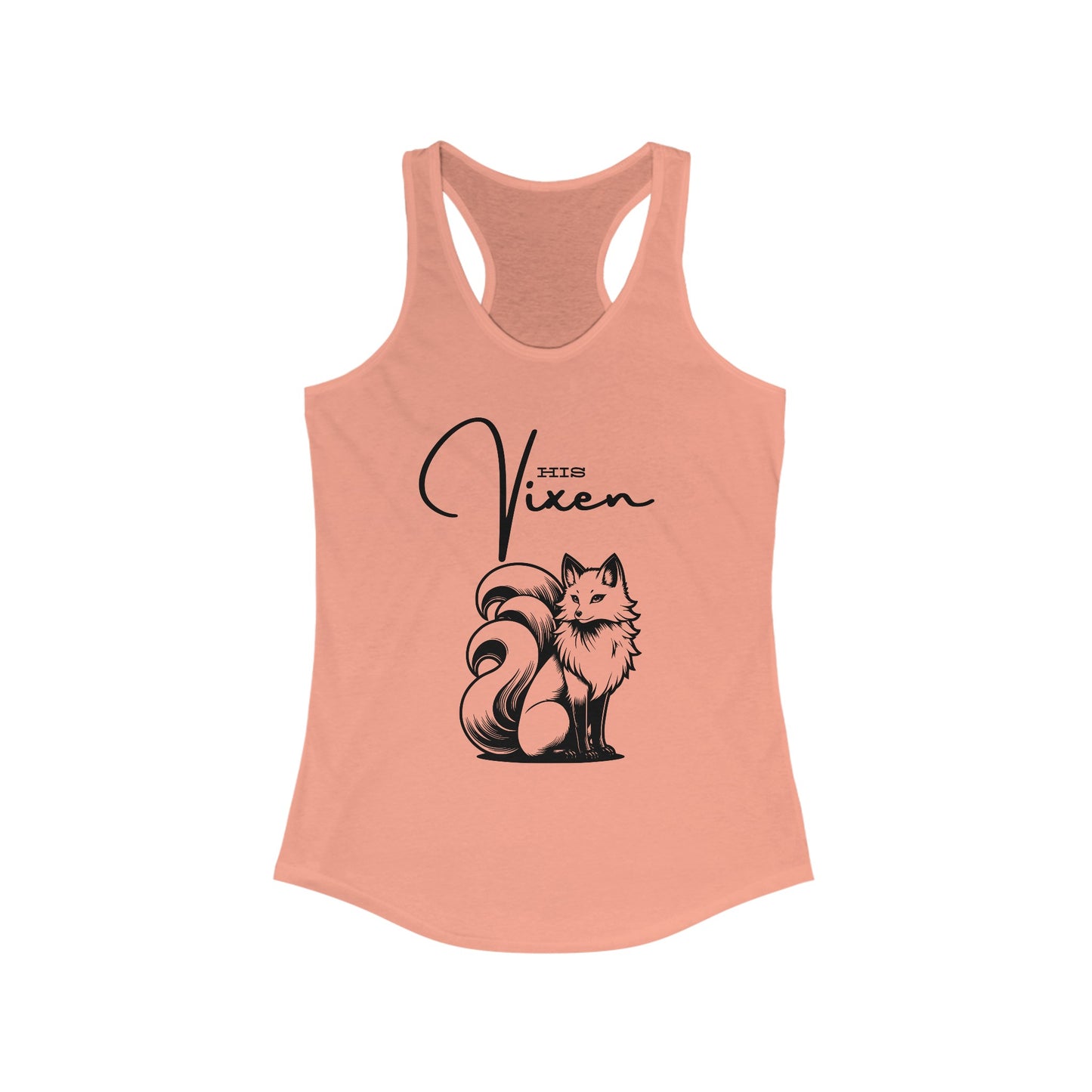 ‘His Vixen’ Women's Ideal Racerback Tank