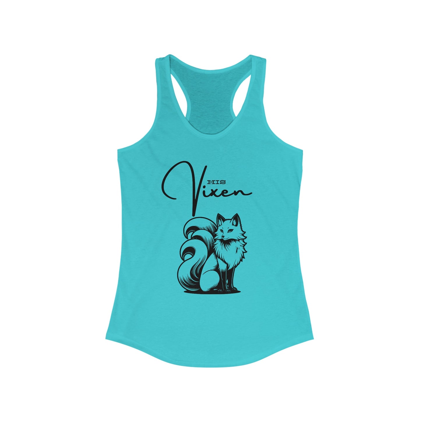 ‘His Vixen’ Women's Ideal Racerback Tank