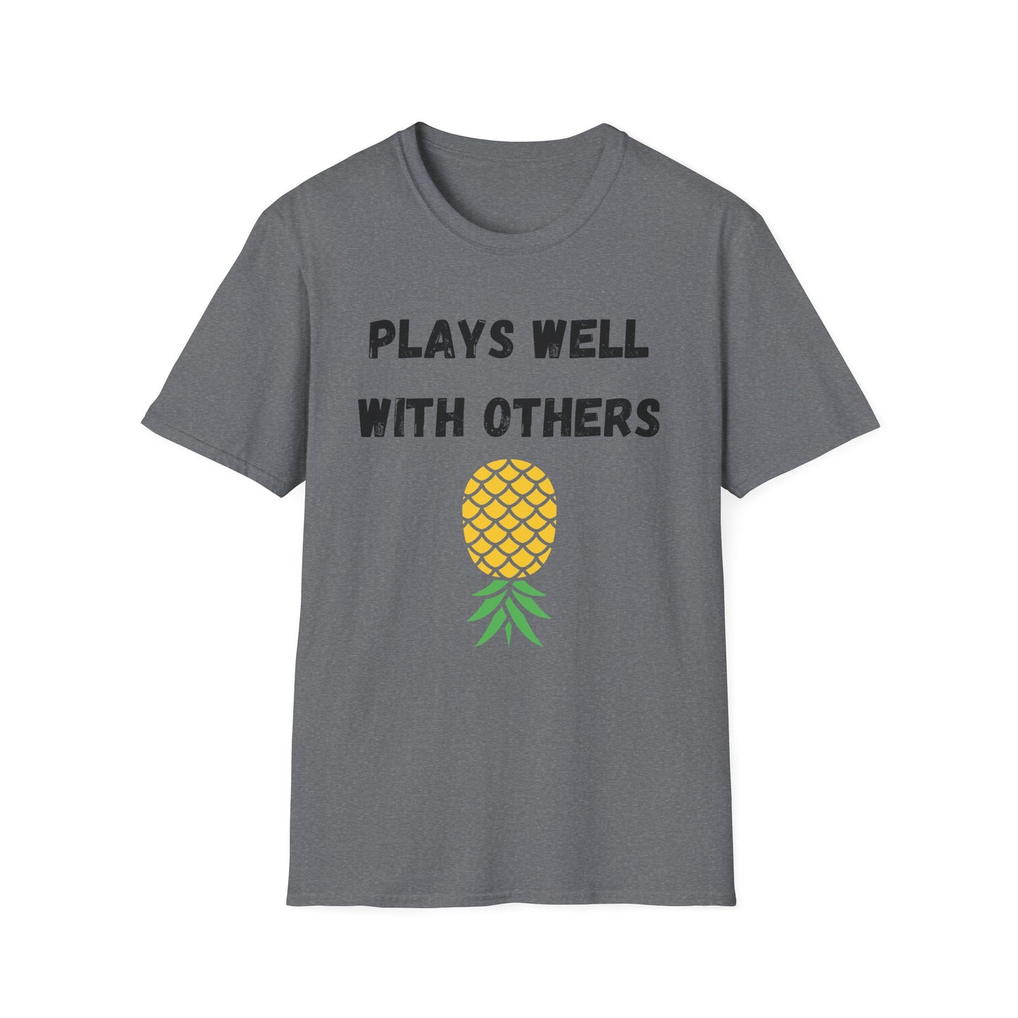 "Plays Well With Others” Unisex Softstyle Tee