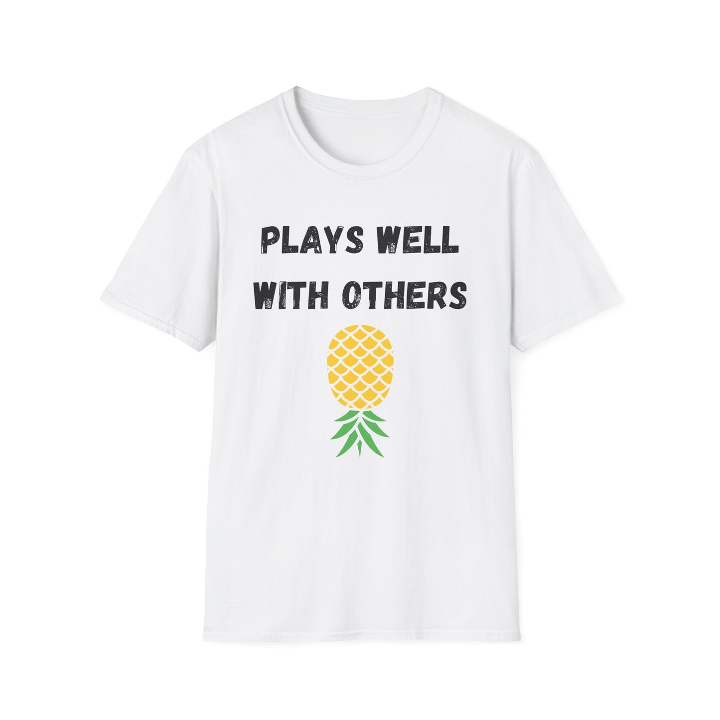 "Plays Well With Others” Unisex Softstyle Tee