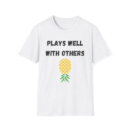 "Plays Well With Others” Unisex Softstyle Tee