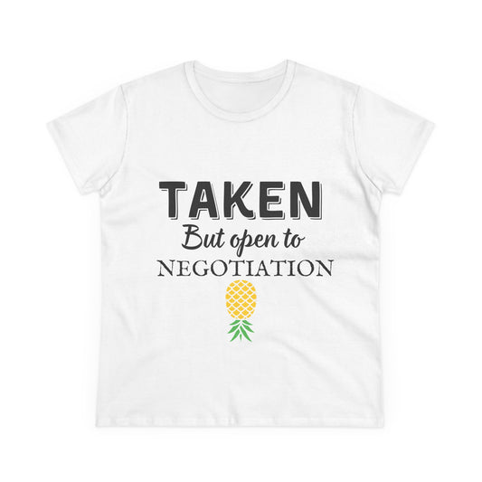 ‘Open to Negotiation’ Women's Tee