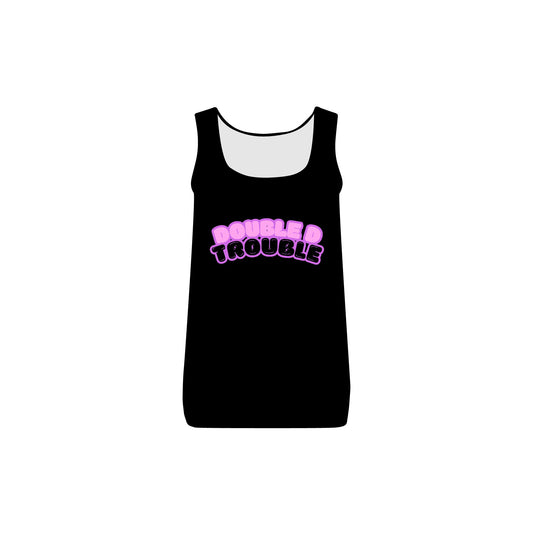 Double D Trouble Baby Rib Tank