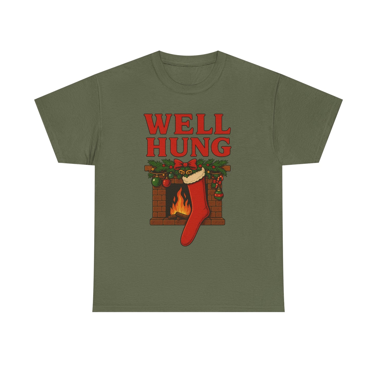 Well Hung - Heavy Cotton Tee