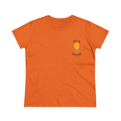 It's A Lifestyle - Women's Cotton Tee