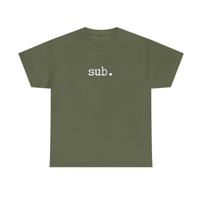 sub. - Heavy Cotton Tee