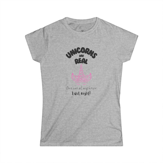 'Unicorns Are Real' Women'sTee