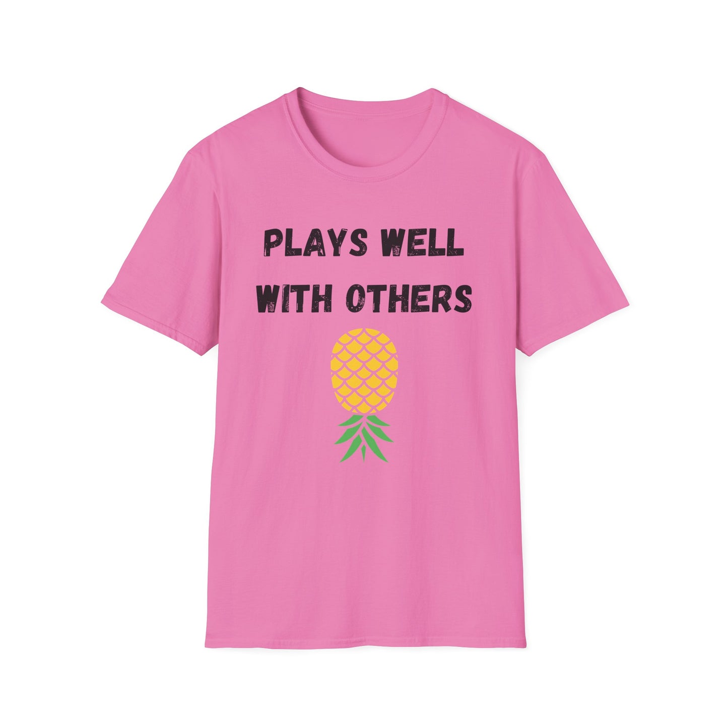 "Plays Well With Others” Unisex Softstyle Tee