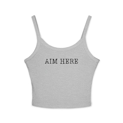 Aim Here - Women's Spaghetti Strap Tank