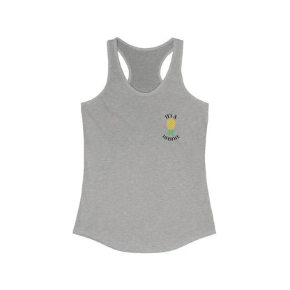 It's A Lifestyle - Ideal Racerback Tank (Two Sided Print)