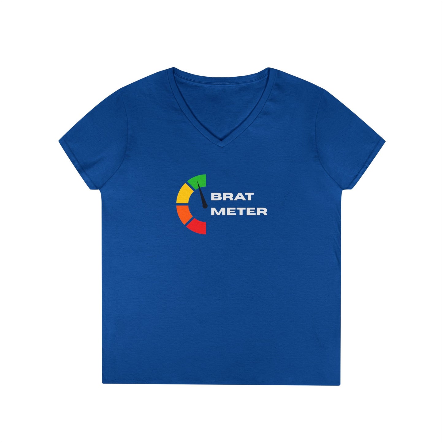 Brat Meter - Fitted V-Neck Tee