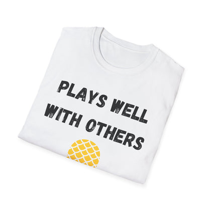"Plays Well With Others” Unisex Softstyle Tee