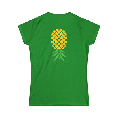 Women's Upside Down Pineapple Softstyle Tee