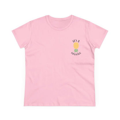 It's A Lifestyle - Women's Cotton Tee