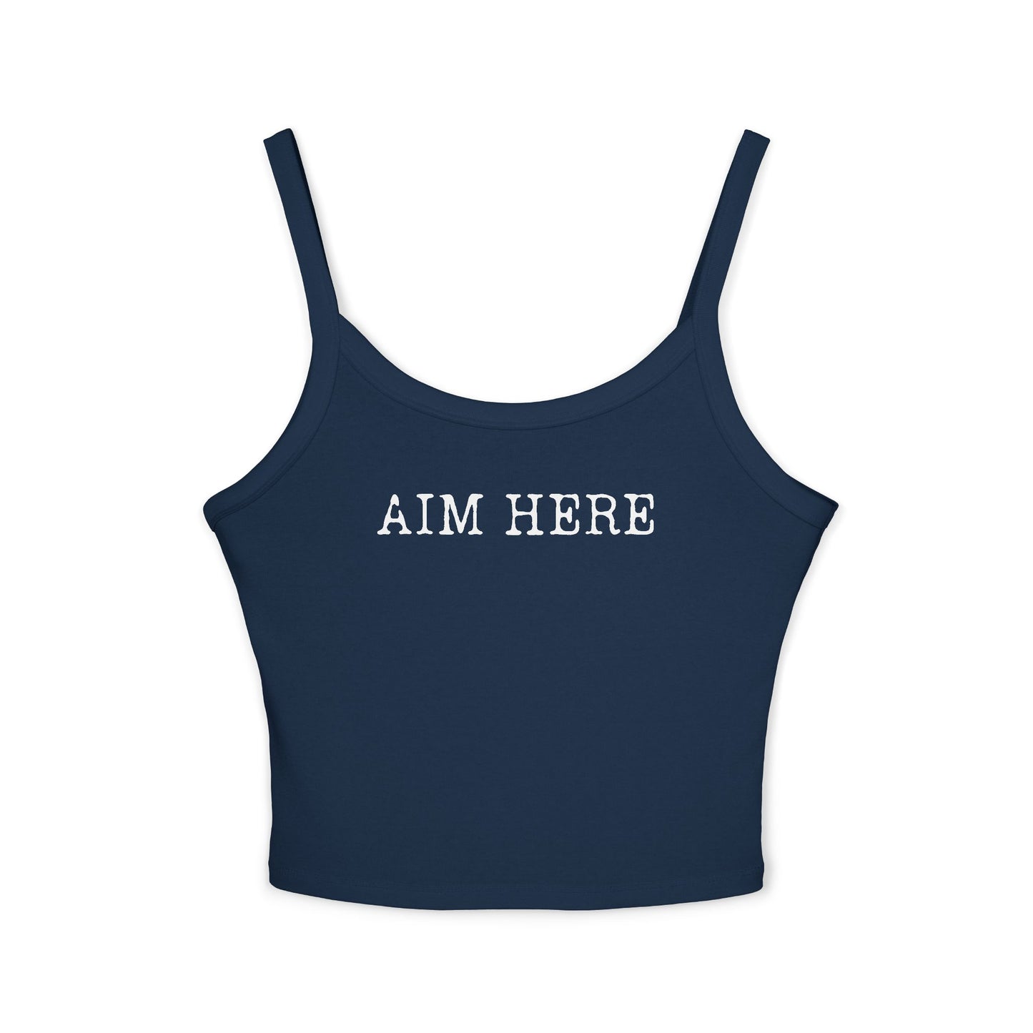 Aim Here - Spaghetti Strap Tank