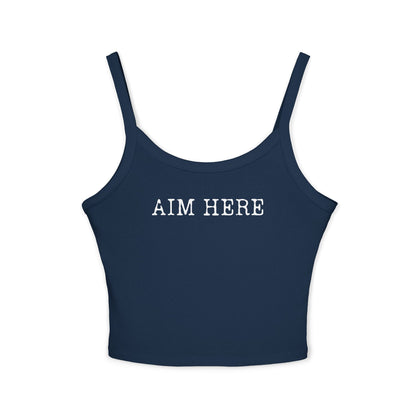 Aim Here - Spaghetti Strap Tank