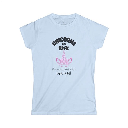 'Unicorns Are Real' Women'sTee
