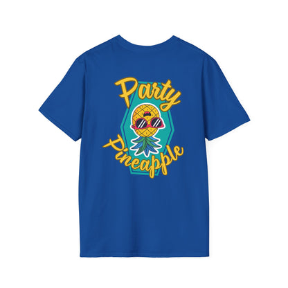 Party Pineapple Men's Cotton T-Shirt