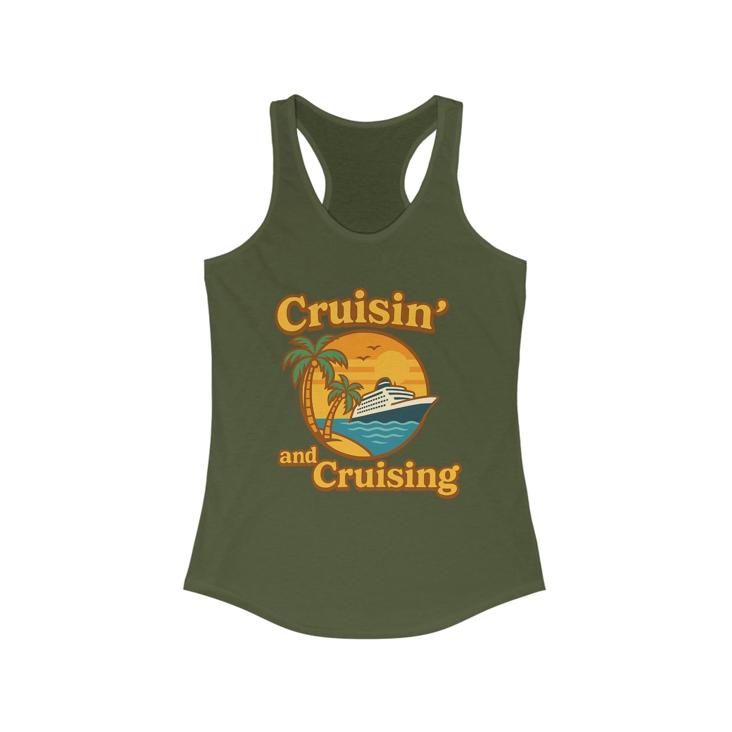 Cruisin’ and Cruising - Ideal Racerback Tank